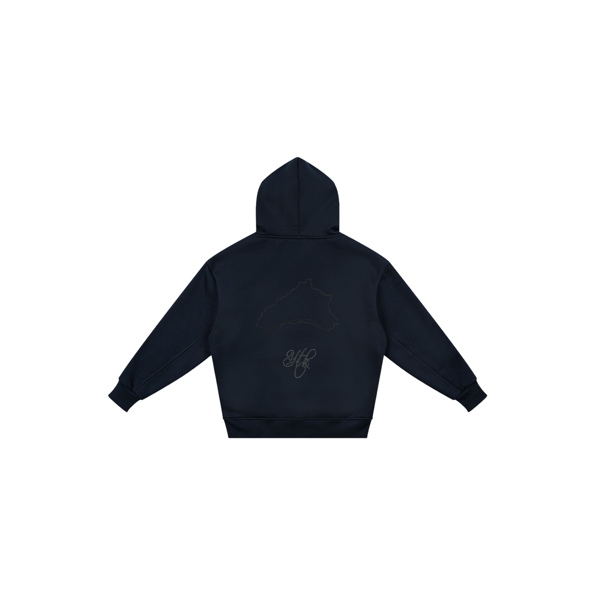 YTK Kids' Black Hoodie