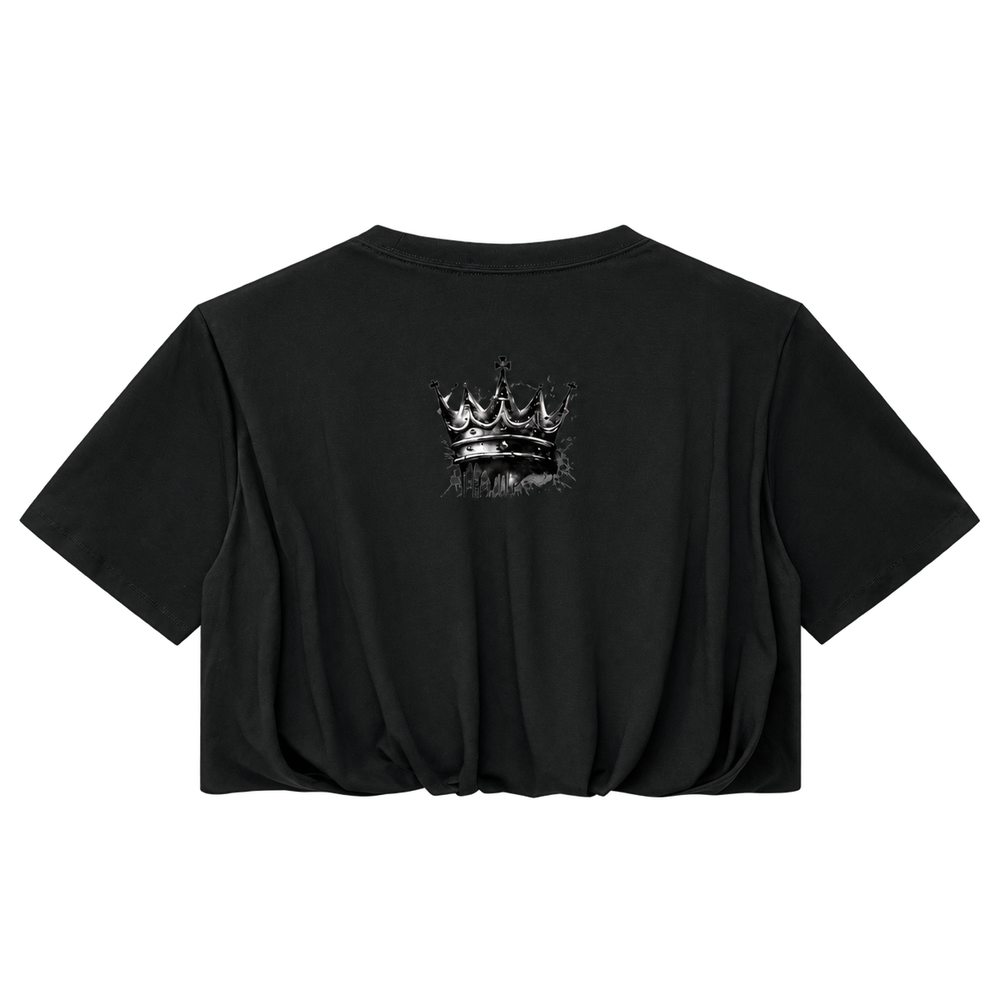 Women’s Crop Bubble YTK top