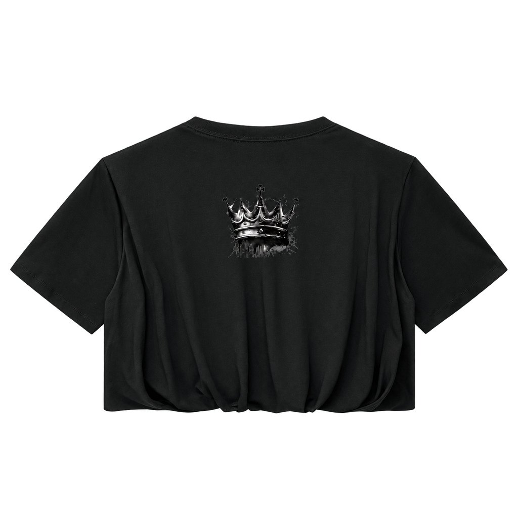 Women’s Crop Bubble YTK top