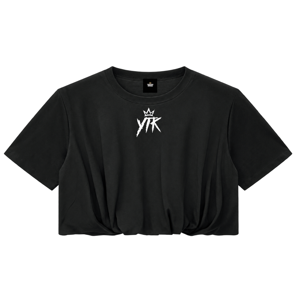 Women’s Crop Bubble YTK top