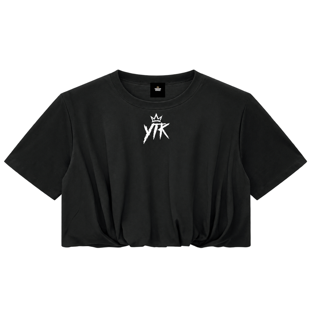 Women’s Crop Bubble YTK top